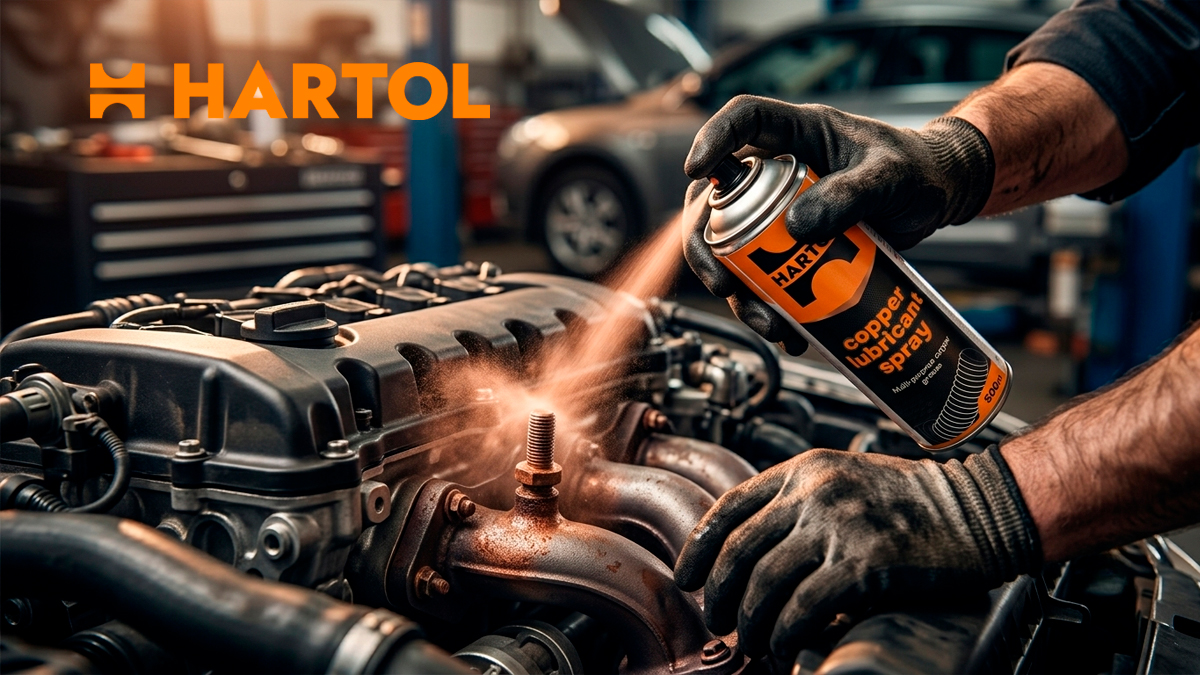 HARTOL Copper Lubricant Spray — мідне мастило спрей