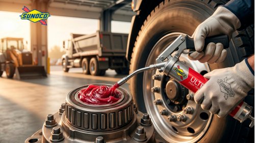 SUNOCO Ultra High Temp Red Grease 2 — консистентне мастило для підшипників та спецтехніки