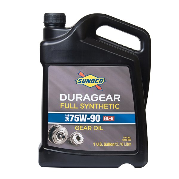 Олива трансмісійна SUNOCO DURAGEAR FULL SYNTHETIC GL-5 SAE 75W-90 (3,785 л)