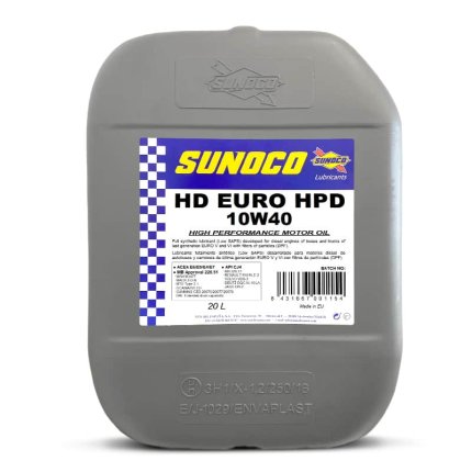 Олива моторна SUNOCO HEAVY DUTY EURO HPD SAE 10W-40 (20 л)