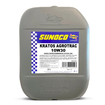 Олива моторна, гідротрансмісійна SUNOCO KRATOS AGROTRAC SAE 10W-30, STOU (20 л)