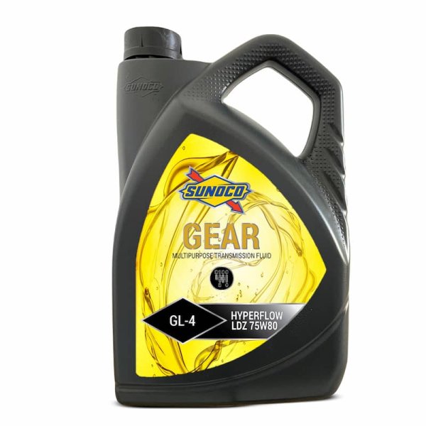 Олива трансмісійна SUNOCO GEAR GL-4 HYPERFLOW LDZ SAE 75W-80 (5 л)