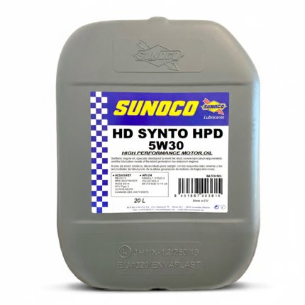 Олива моторна SUNOCO HEAVY DUTY SYNTO HPD SAE 5W-30 (20 л)
