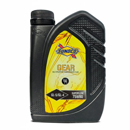 Олива трансмісійна SUNOCO GEAR GL-5/GL-4 SUPERFLOW SAE 75W-80 (1 л)