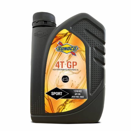 Олива моторна для мотоциклів SUNOCO 4T GP SPORT SAE 10W-40 (1 л)