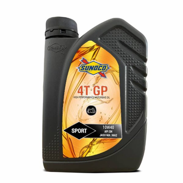 Олива моторна для мотоциклів SUNOCO 4T GP SPORT SAE 10W-40 (1 л)