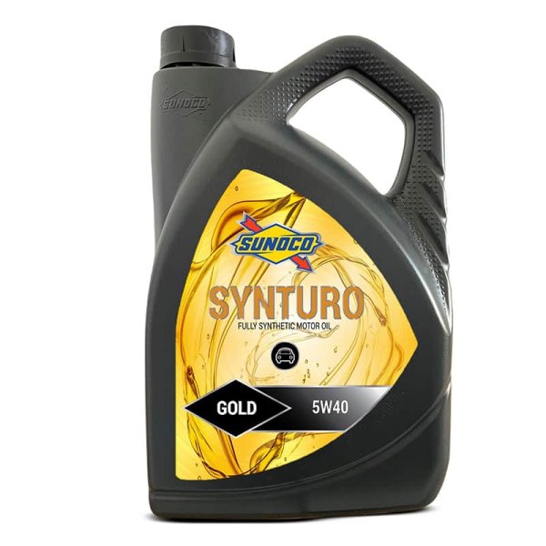 Олива моторна SUNOCO SYNTURO GOLD SAE 5W-40 (5 л)