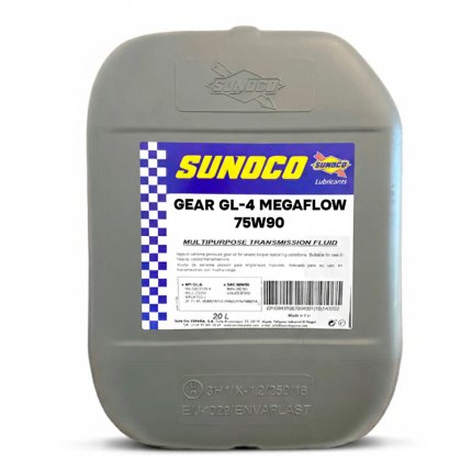 Олива трансмісійна SUNOCO GEAR GL‐4 MEGAFLOW SAE 75W-90 (20 л)