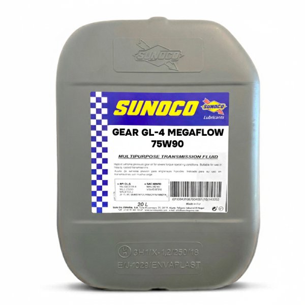 Олива трансмісійна SUNOCO GEAR GL‐4 MEGAFLOW SAE 75W-90 (20 л)