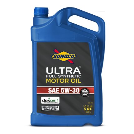 Олива моторна SUNOCO ULTRA FULL SYNTHETIC DEXOS1 SAE 5W-30 (4,73 л)