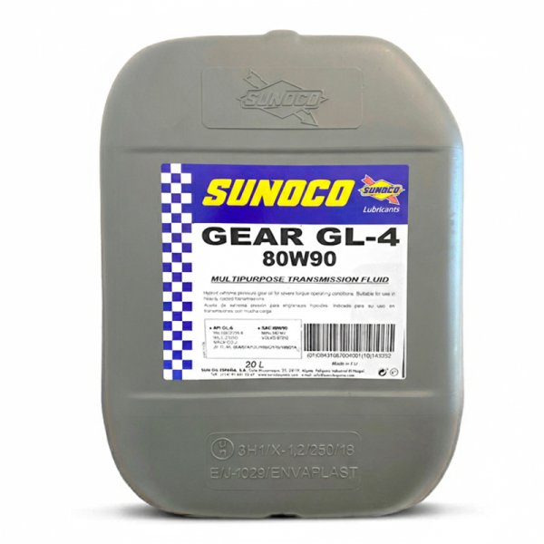 Олива трансмісійна SUNOCO GEAR GL-4 SAE 80W-90 (20 л)