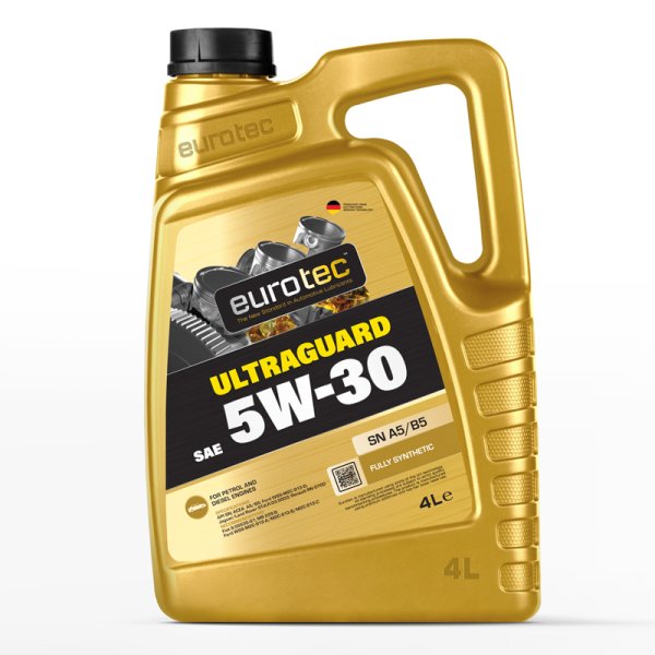 Олива моторна EUROTEC UltraGuard SAE 5W-30 SN A5/B5 (5 л)