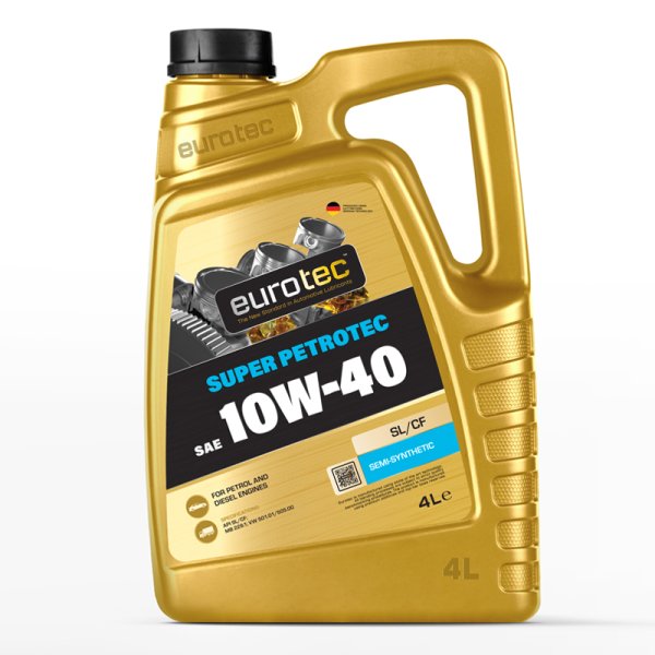 Олива моторна EUROTEC Super Petrotec SAE 10W-40 SL/CF (4 л)