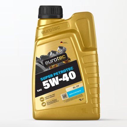 Олива моторна EUROTEC Super Petrotec SAE 5W-40 SL/CF (1 л)
