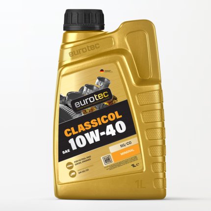 Олива моторна EUROTEC Classicol SAE 10W-40 SG/CD (1 л)