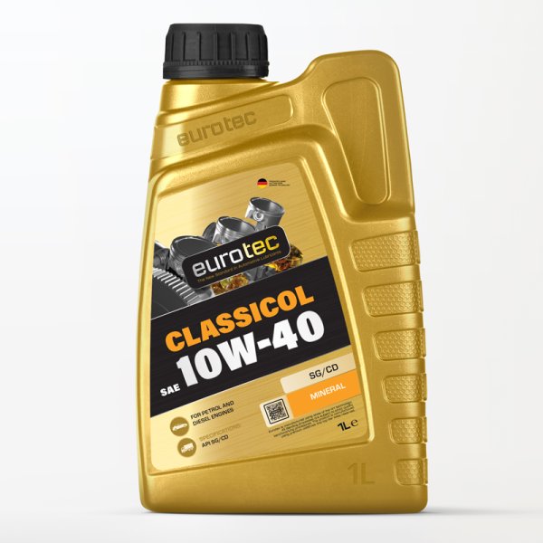 Олива моторна EUROTEC Classicol SAE 10W-40 SG/CD (1 л)