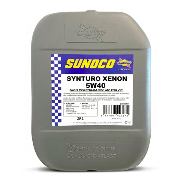 Олива моторна SUNOCO SYNTURO XENON SAE 5W-40 (20 л)